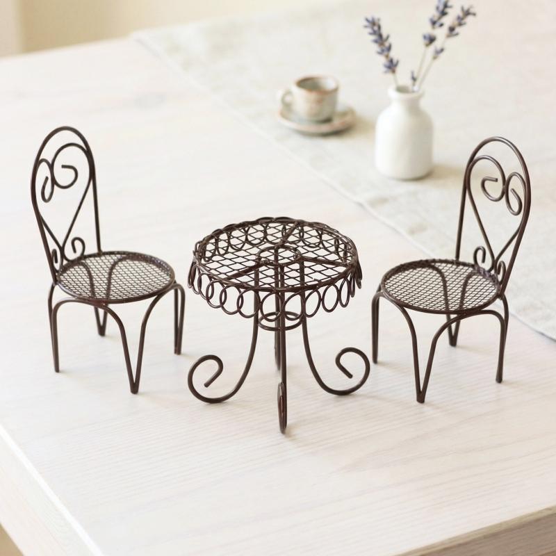 1/3Pcs Dollhouse Garden Displa - Outdoor Furniture Design recension och pris
