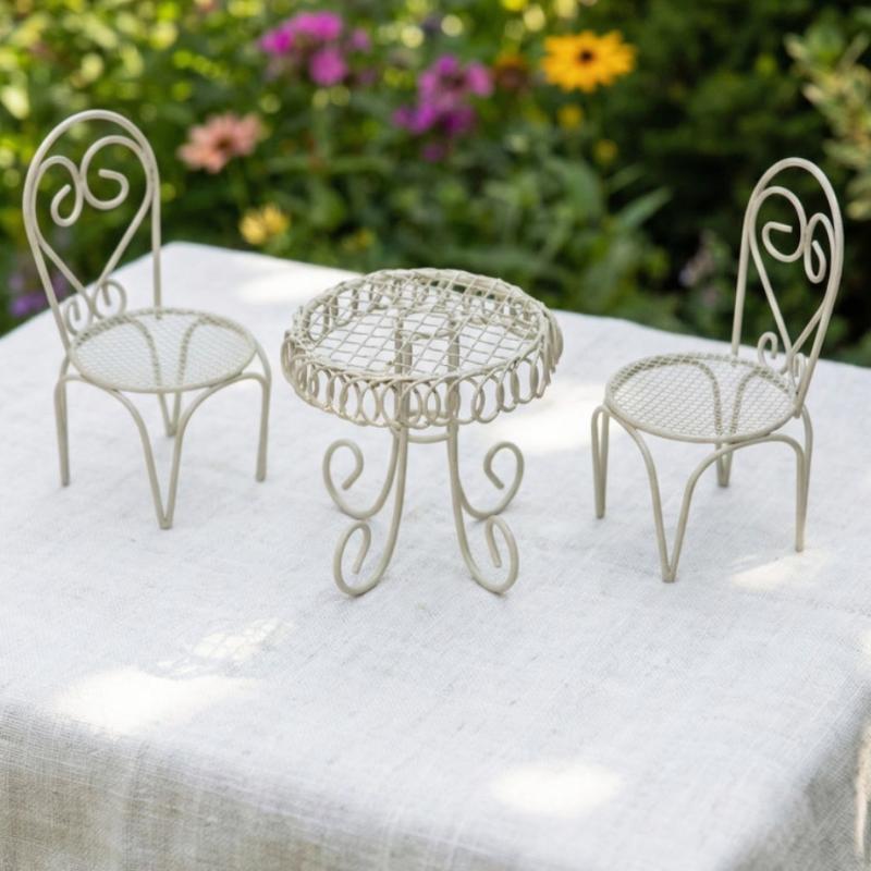 1/3Pcs Dollhouse Garden Displa - Outdoor Furniture Design recension och pris