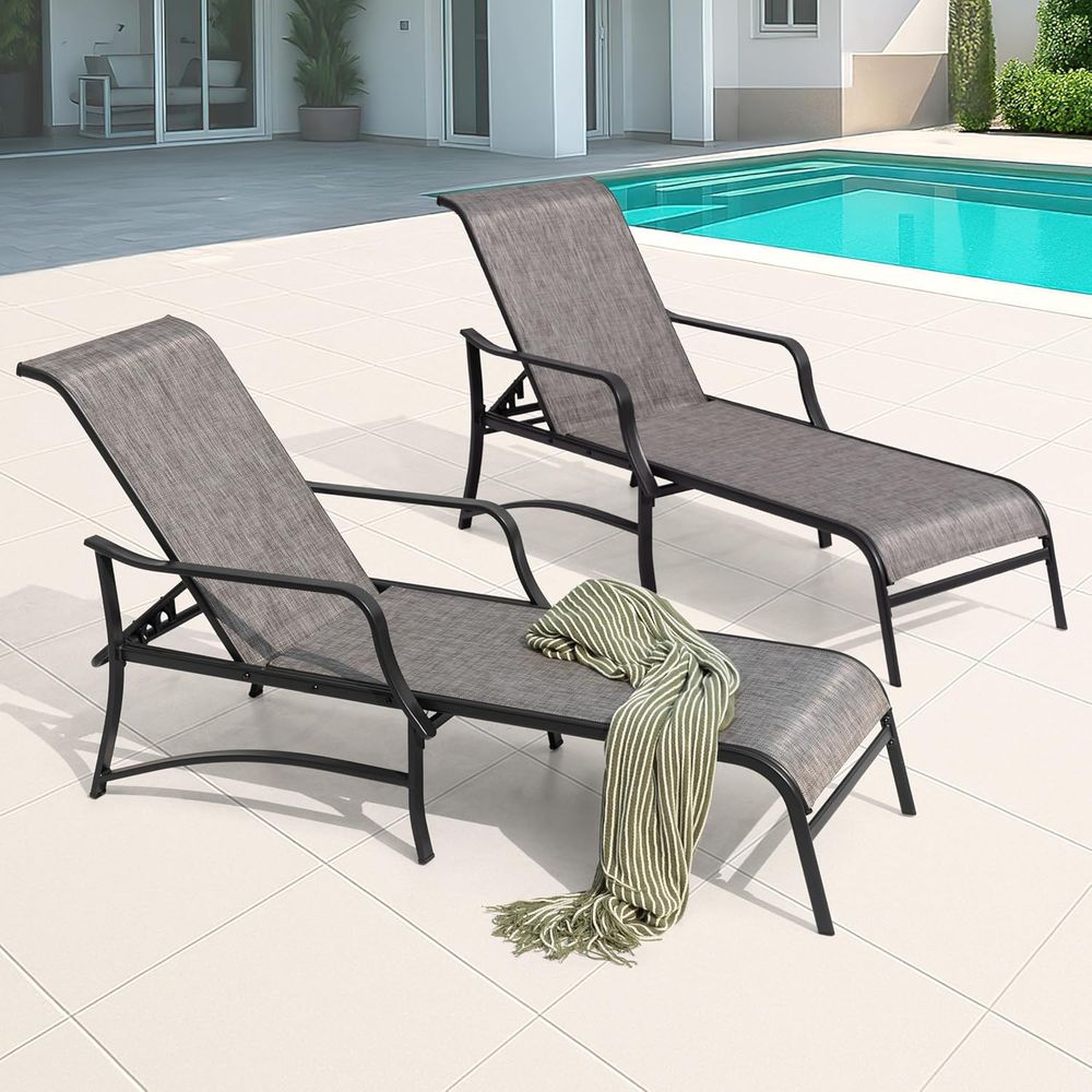 Outdoor Metal Lounge Chairs Se - Outdoor Furniture Lounge Set recension och pris