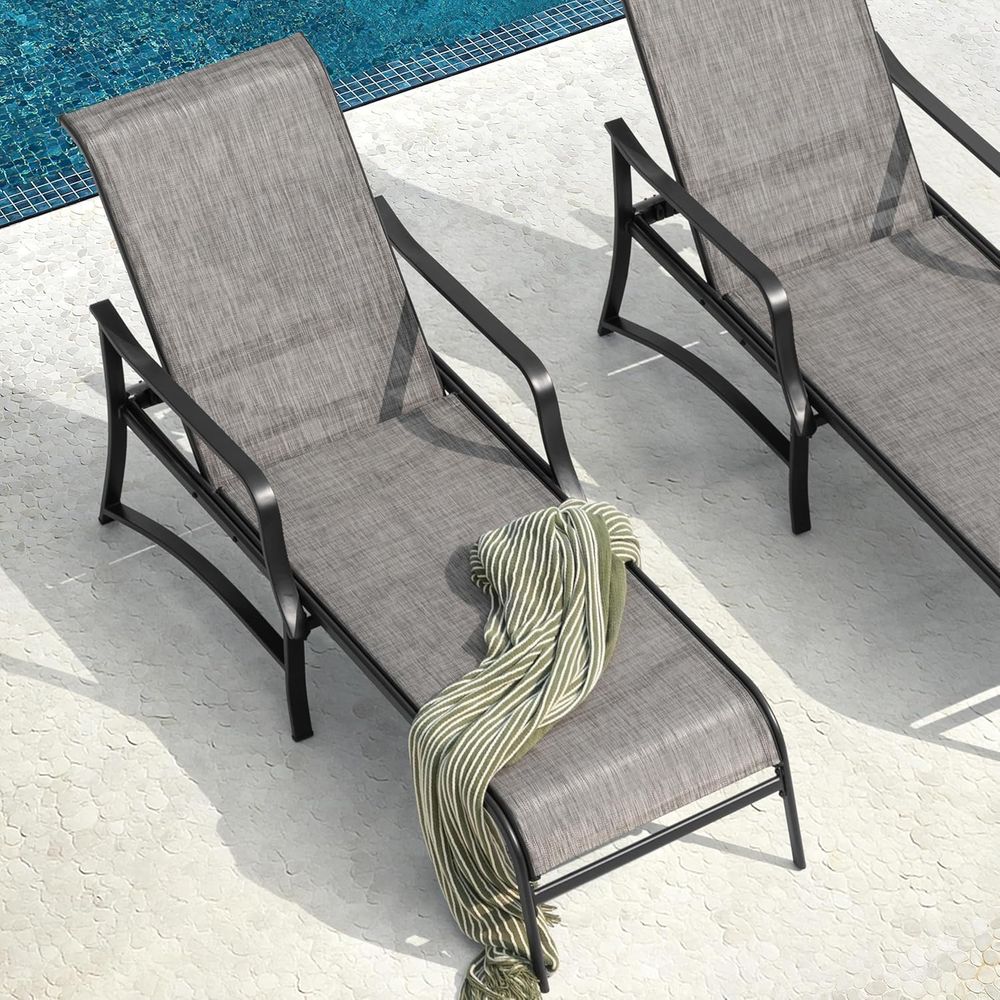 Outdoor Metal Lounge Chairs Se - Outdoor Furniture Lounge Set recension och pris