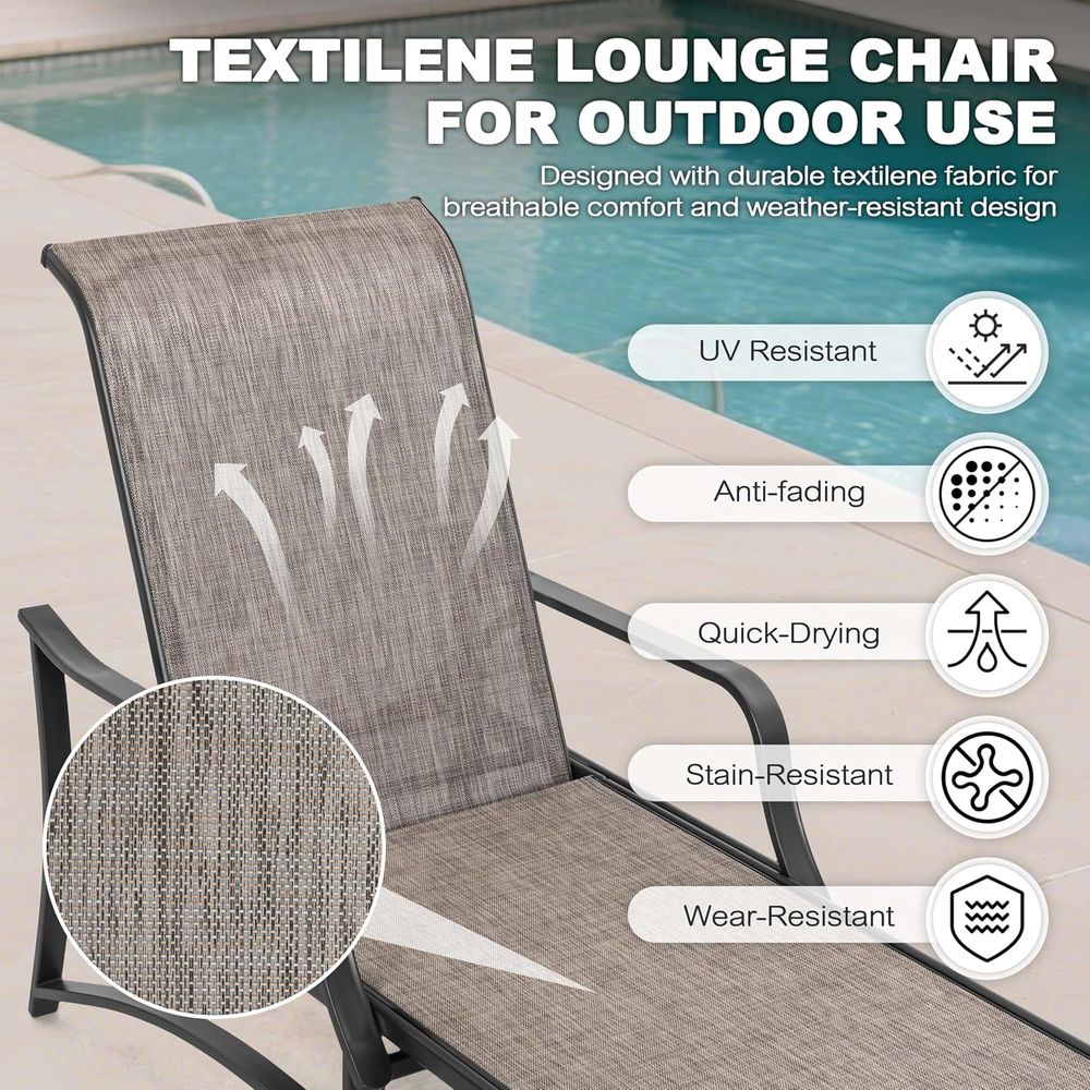Outdoor Metal Lounge Chairs Se - Outdoor Furniture Lounge Set recension och pris