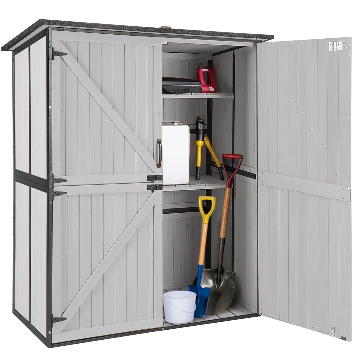 Outdoor Cabinet Storage Shed w - Outdoor Furniture Modern recension och pris