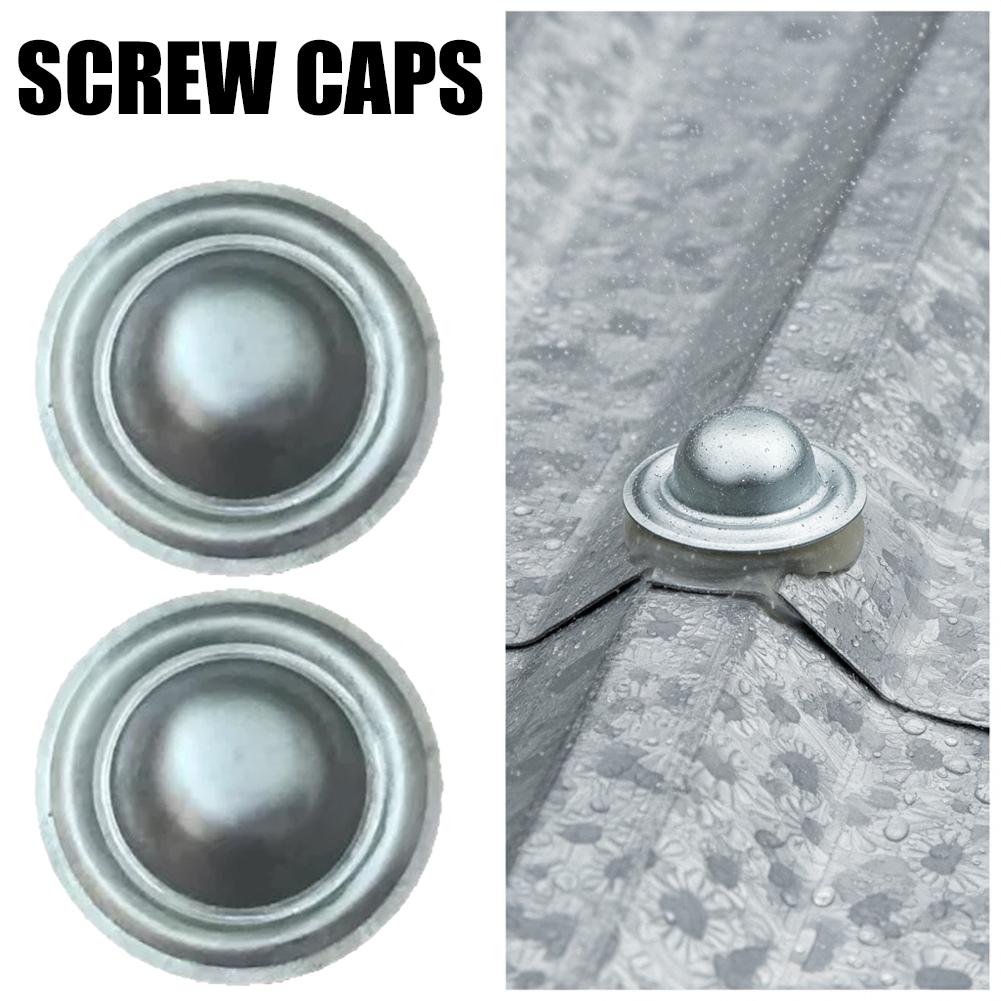 5/10/50/100pcs Metal Screw Cap - Outdoor Furniture Upholstery recension och pris