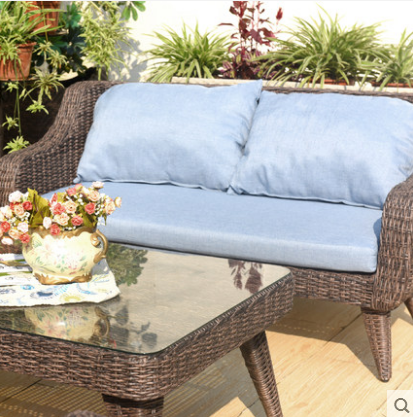 Outdoor Furniture Wicker PE Ra - Outdoor Furniture Lounge Set recension och pris