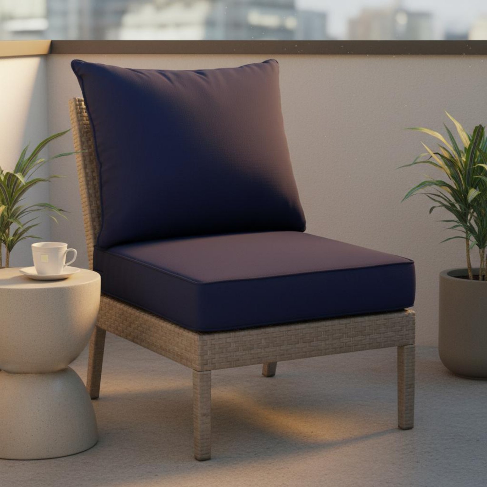 Patio Chair Pad Hidden Closure - Outdoor Furniture Modern recension och pris