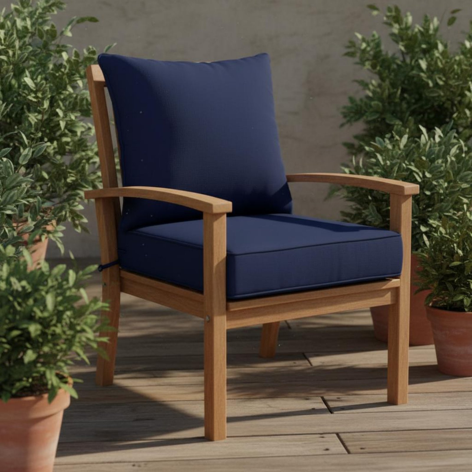 Patio Chair Pad Hidden Closure - Outdoor Furniture Modern recension och pris