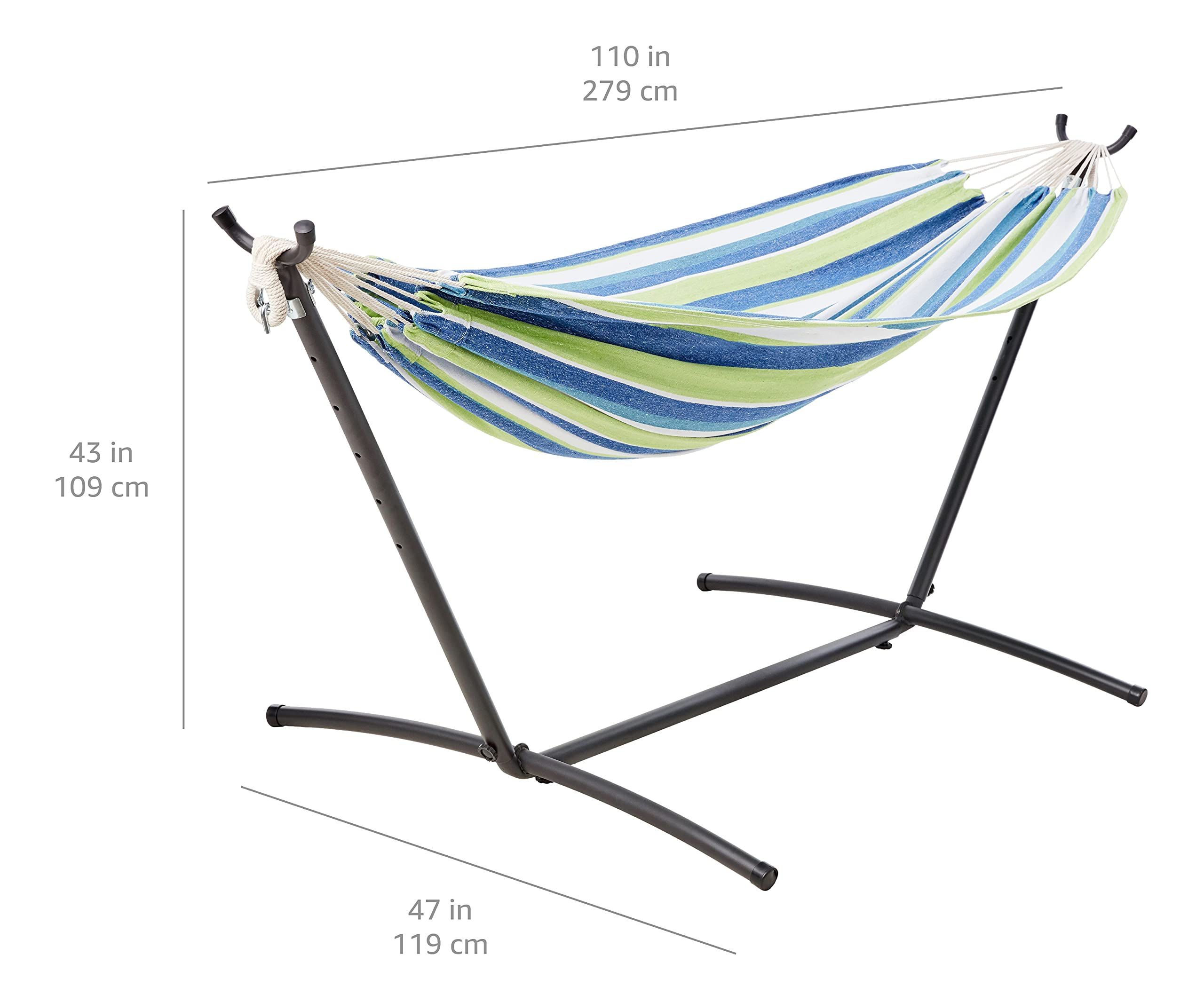 Basics Double Hammock Strips 4 - Outdoor Furniture Heavy recension och pris