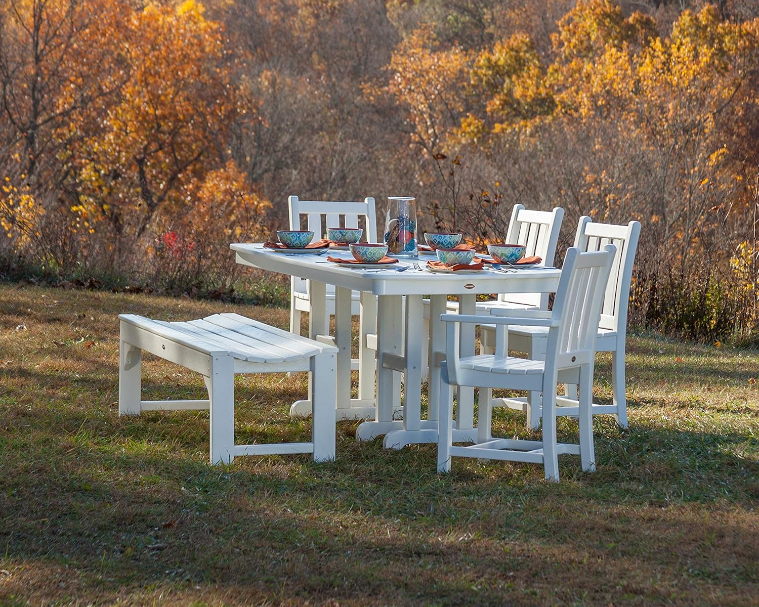 Traditional Black Recycled Pla - Outdoor Furniture Recycled Plastic recension och pris