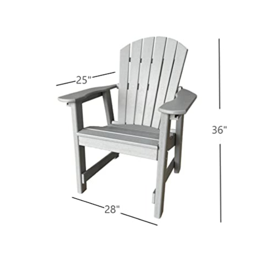 2 Chair Dining Table Set - Pol - Outdoor Furniture Recycled Plastic recension och pris